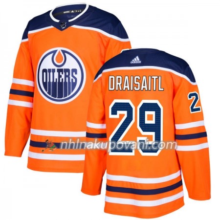 Edmonton Oilers Dresy Leon Draisaitl 29 Adidas 2017-2018 Oranžová Authentic - Pánské Edmonton Oilers Dresy Leon Draisaitl 29 Adidas 2017-2018 Oranžová Authentic - Pánské